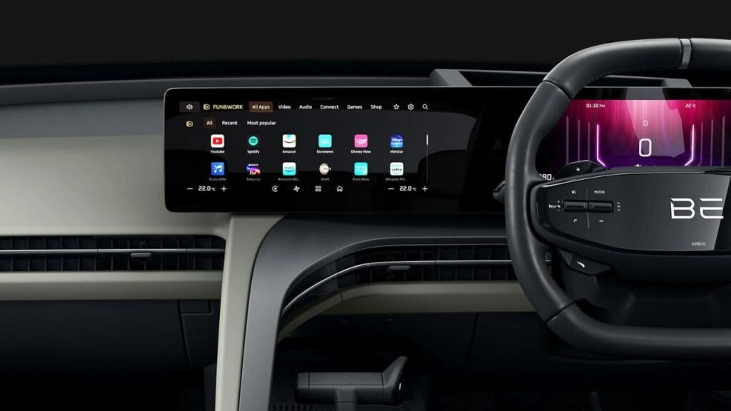 Mahindra BE 6e Interior