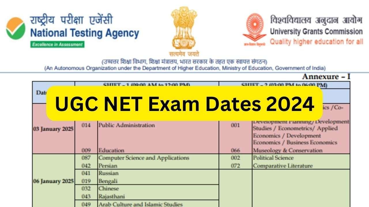 UGC NET Exam Date