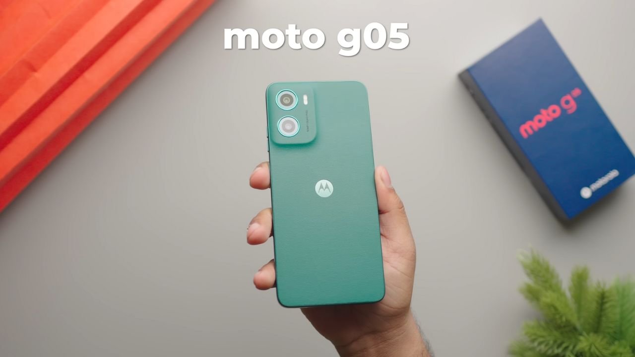 6999 रुपये में 50MP कैमरा और 5200mAh की बैटरी के साथ मिल रहा Moto G05