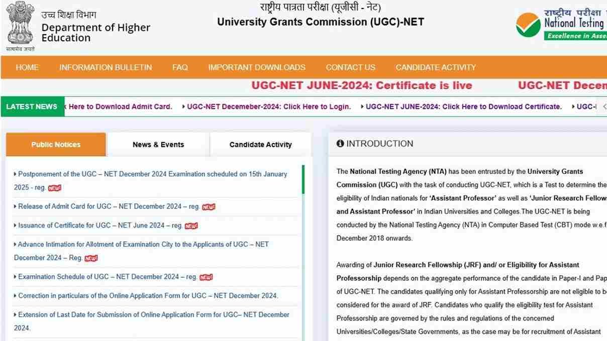 UGC NET 2024